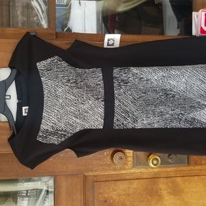 Anne Klein NWT black and white dress...all occasions